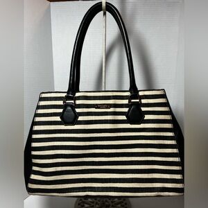 Kate Spade Canvas and Leather Satchel